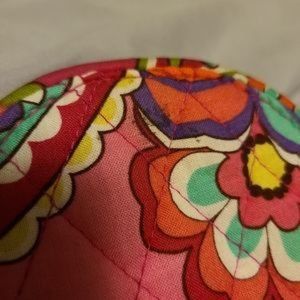 Coach Poppy Pastels Satin Wristlet